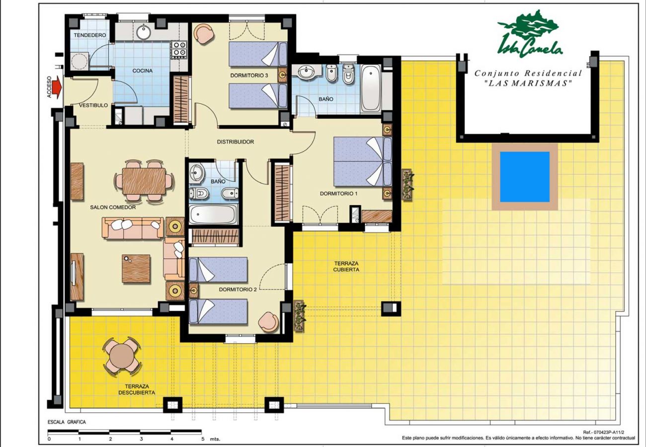 Apartment in Isla Canela - Las Marismas Penthouse PLUS - Isla Canela Golf GLHM59P19